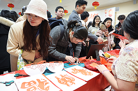 Celebration of the Chinese New Year in Minsk 