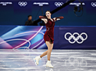 Фигуристка Виктория Сафонова заняла 26-е место в женском одиночном катании (короткая программа) 