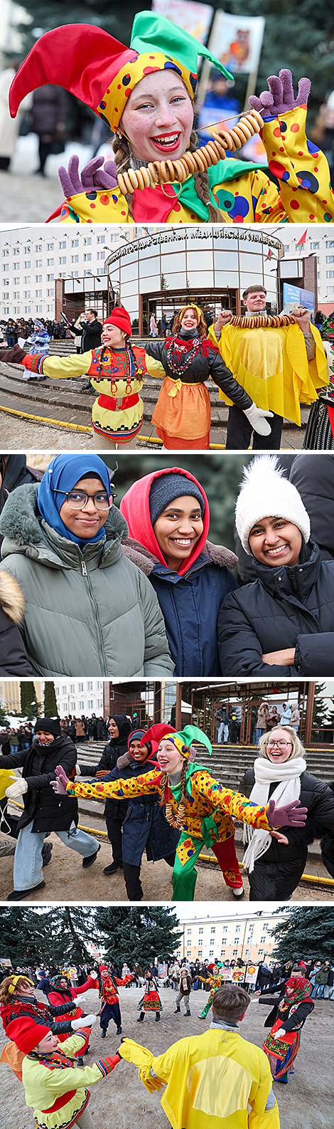 International Maslenitsa at Vitebsk Medical University