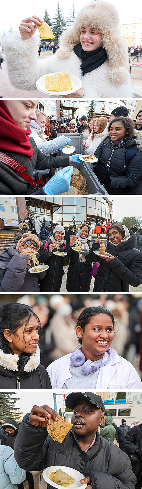 International Maslenitsa at Vitebsk Medical University