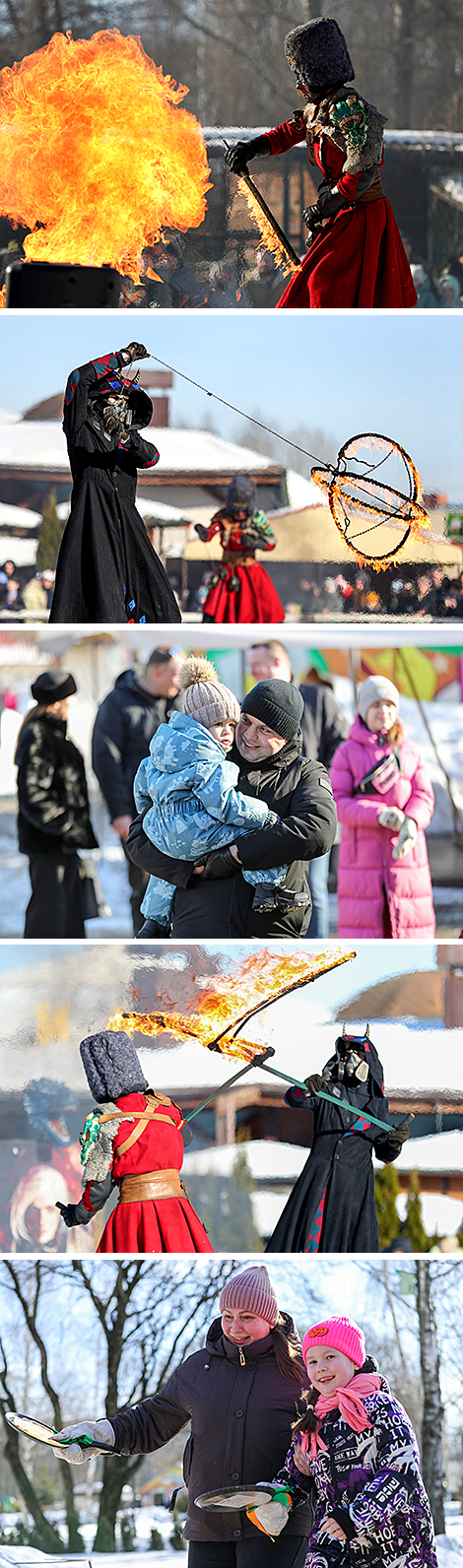 “Bear Maslenitsa” at Minsk Zoo