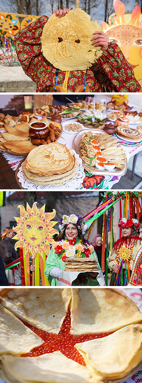 Maslenitsa festivities in Berestovitsa District