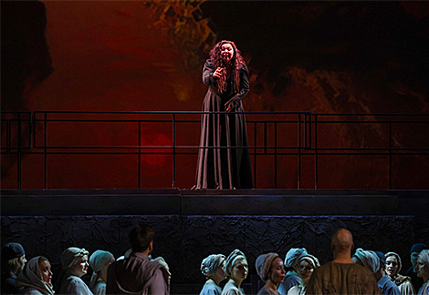 Nabucco opera at Bolshoi Theater of Belarus