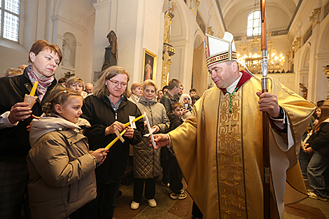 Belarusian Catholics celebrate Easter