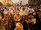 Easter vigil at St. Francis Xavier Cathedral in Grodno