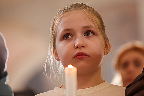Festive liturgy at the Cathedral of Saint Virgin Mary in Minsk
