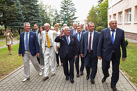 Першы беларускі касманаўт Пётр Клімук пабываў на сваёй малой радзіме