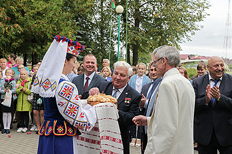 Першы беларускі касманаўт Пётр Клімук пабываў на сваёй малой радзіме