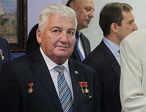 Першы беларускі касманаўт двойчы Герой Савецкага Саюза Пётр Клімук 
