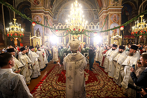 Праваслаўныя вернікі Беларусі адзначылі Светлае Уваскрэсенне Хрыстова