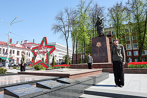 Упрыгажэнні да Дня Перамогі ў Гомелі
