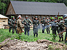 Военно-историческая реконструкция "Один день из жизни партизанского отряда"