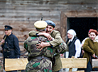 Военно-историческая реконструкция "Один день из жизни партизанского отряда"