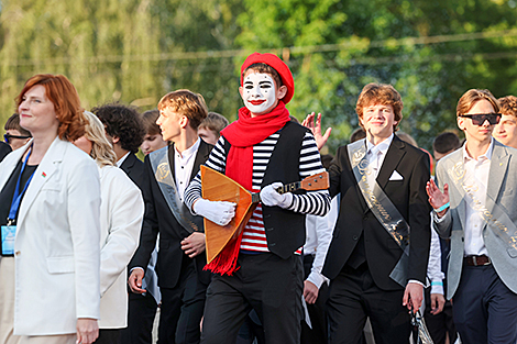 Выпускной вечер-2026 в центре города Гродно 