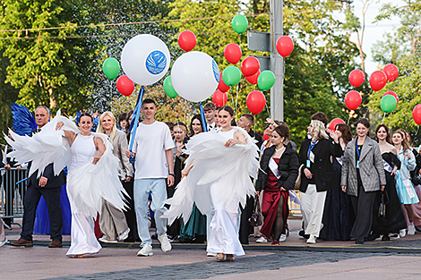 Выпускной вечер-2026 в центре города Гродно 