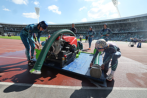 International competition in fire-applied sport in Minsk 
