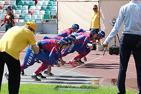 International competition in fire-applied sport in Minsk 