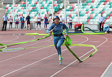 International competition in fire-applied sport in Minsk 
