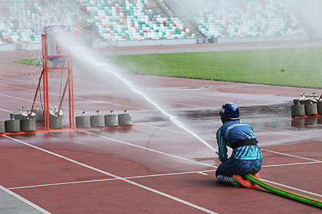 International competition in fire-applied sport in Minsk 