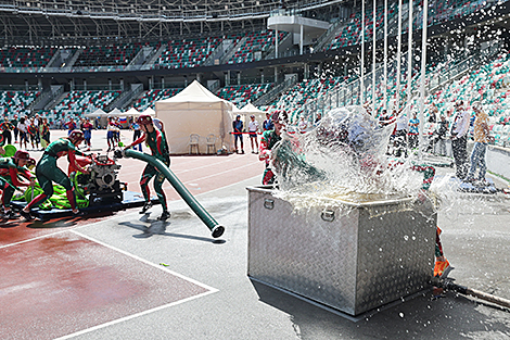 International competition in fire-applied sport in Minsk 