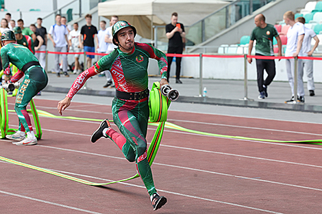 International competition in fire-applied sport in Minsk 