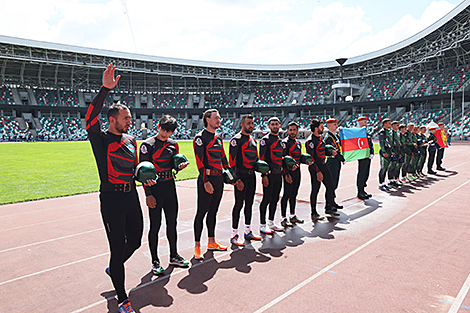 International competition in fire-applied sport in Minsk 