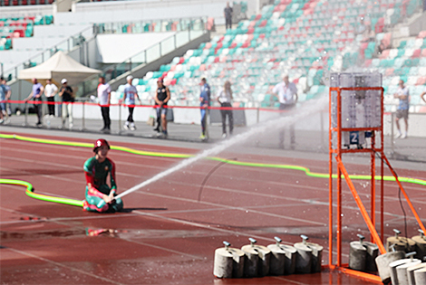 International competition in fire-applied sport in Minsk 