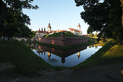 Nesvizh Castle, 16th-century architectural monument inscribed on the UNESCO World Heritage List