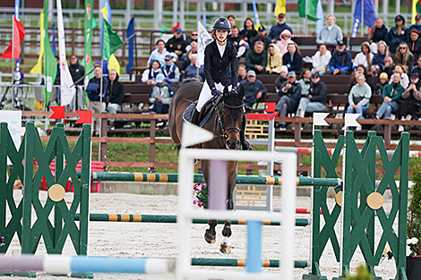 Jumping World Cup stage of the Eurasian League in Ratomka