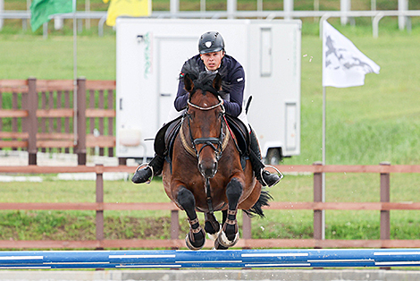 Jumping World Cup stage of the Eurasian League in Ratomka