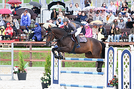 Jumping World Cup stage of the Eurasian League in Ratomka