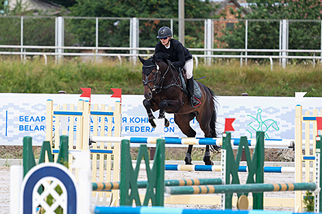 Jumping World Cup stage of the Eurasian League in Ratomka