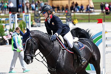Jumping World Cup stage of the Eurasian League in Ratomka