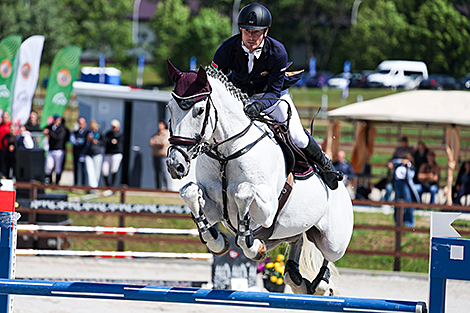 Jumping World Cup stage of the Eurasian League in Ratomka