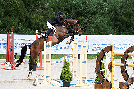 Jumping World Cup stage of the Eurasian League in Ratomka