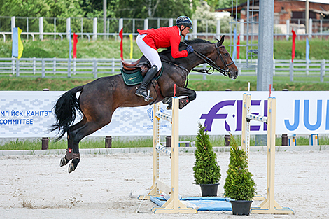 Jumping World Cup stage of the Eurasian League in Ratomka