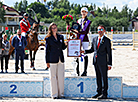 Jumping World Cup stage of the Eurasian League in Ratomka
