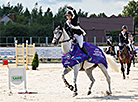 Jumping World Cup stage of the Eurasian League in Ratomka