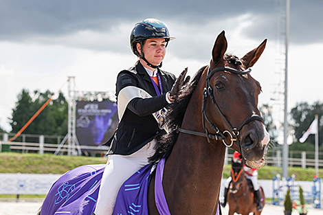 Jumping World Cup stage of the Eurasian League in Ratomka