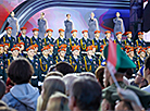 Гала-концерт "Симфония созидания" у стелы "Минск – город-герой"
