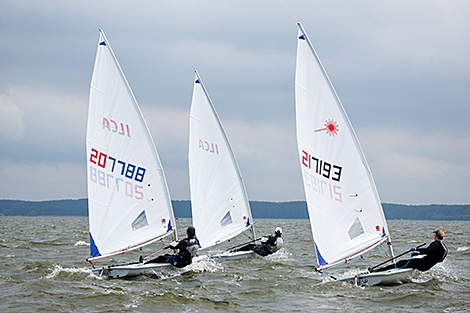 Belarusian Sailing Championship at the Zaslavskoye Reservoir