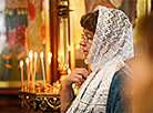 A festive liturgy at the Minsk church of St. Nicholas of Japan