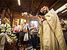 A festive liturgy at the Minsk church of St. Nicholas of Japan