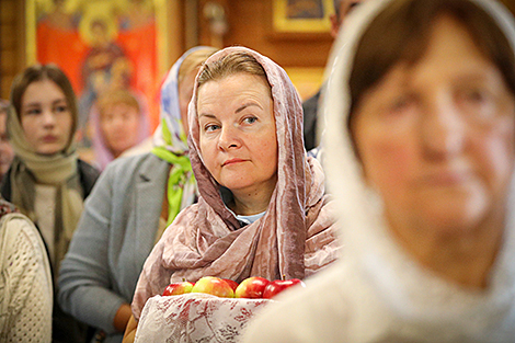 A festive liturgy at the Minsk church of St. Nicholas of Japan