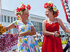Biking in Heels parade in Brest