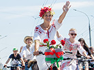 Biking in Heels parade in Brest