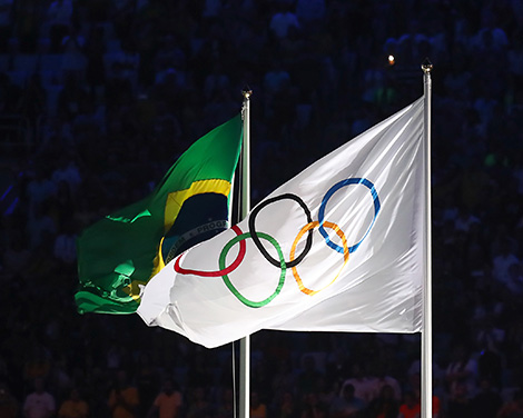 The opening ceremony of the Olympic Games 2016 in Rio
