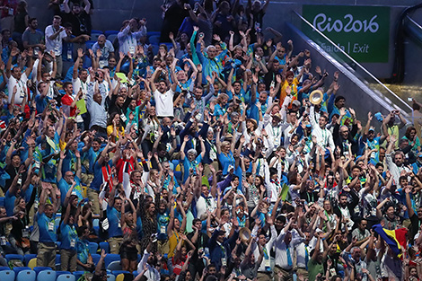 The opening ceremony of the Olympic Games 2016 in Rio