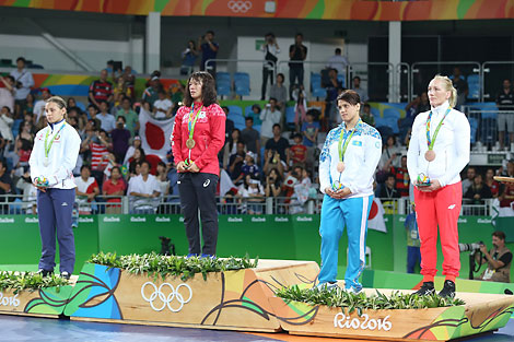 Maria Mamoshuk wins silver at Rio 2016