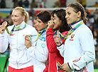 Silver medalist Maria Mamoshuk